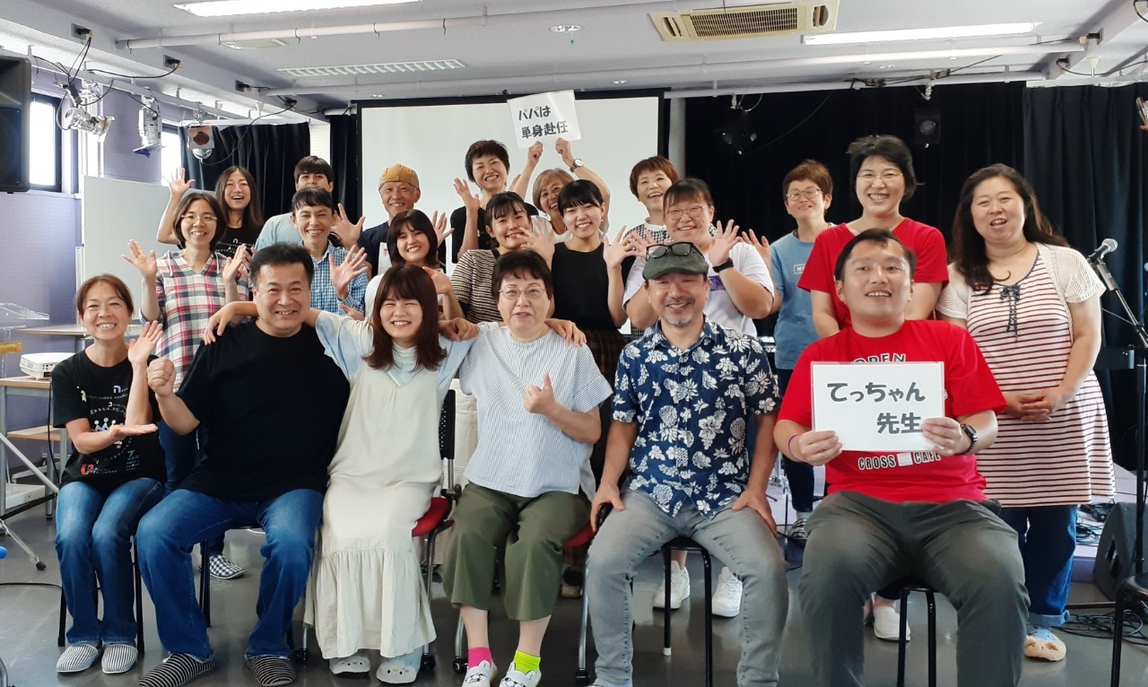 デイビッド風間師特別礼拝 & 花火からの露天メニューでおばんざい🎶